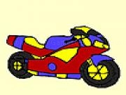 giocare Fast city motorcycle coloring