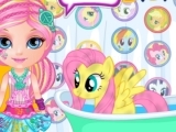 giocare Baby Barbie litle pony 2
