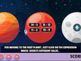 giocare Planet explorer subtraction