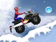 giocare Spiderman Snow Scooter