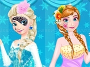 Play Elsa vs Anna Make Up Contest now