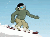 Downhill Snowboard