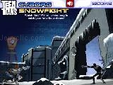 giocare Teen titans: cyborg snowfight