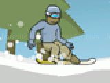 Play Downhill snowboard ii now