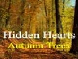 Hidden hearts - autumn trees