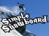 Play Simple snowboard now