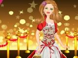 giocare Barbie dress for party