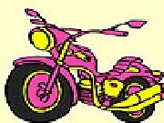 giocare Big express motorbike coloring