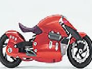 giocare Fast red motorbike slide puzzle