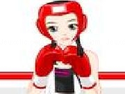 Play Cute girl plays boxing now