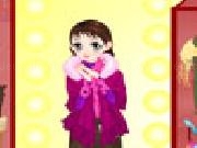 giocare Barbie winter dress up clothes