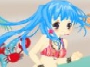Play Adorable swimming girl now