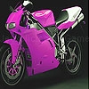 giocare Pink fast motorbike slide puzzle