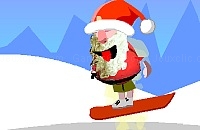 Play Santa snowboard 1 now