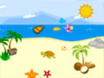 Play Rosy creativity: beach decoration now