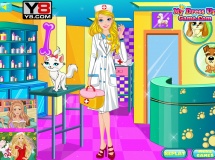 giocare Veterinarian barbie dress up