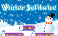 Play Solitaire hiver now