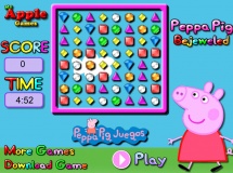 Peppa pig bejeweled