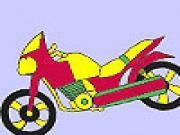 giocare Fast school motorbike coloring