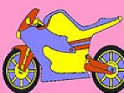 giocare Metal motorbike coloring