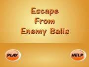 giocare Escape from enemy balls