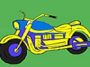 giocare Cross road  motorcycle coloring