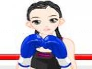 Play Cute boxing girl now