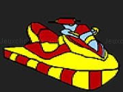 Play Colorful jet ski coloring now