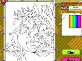 Play Princess ariel coloring now