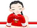 Play Boxing girl dress up now