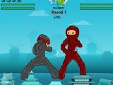Play Frantic ninjas now