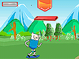 Play Adventure time skateboarding now