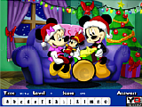 Play Mickey christmas hidden letters now
