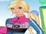 giocare Barbie car race
