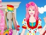 giocare Barbie clown princess dress up