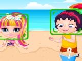 giocare Baby barbie beach slacking