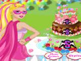 giocare Super barbie birthday cake