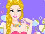 giocare Barbie easter nails