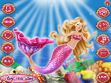 giocare Barbie the pearl princess dressup