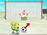Play Spongebob soccer shootout now