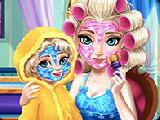 Play Elsa mommy real makeover now