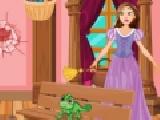 Play Rapunzel house cleaning and makeover now