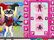 Play Cute Harley Quinn Dress Up now