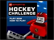Play Lego hockey challenge now