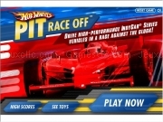 Hotwheels pit race off