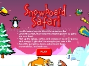 Play Snowboard safari now