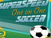 Play Super speed one and one soccer now