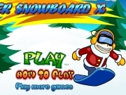 Play Super snowboard X now
