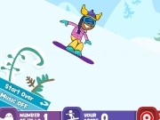 Play Snowboard run now