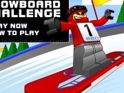 Play Lego snowboard challenge now